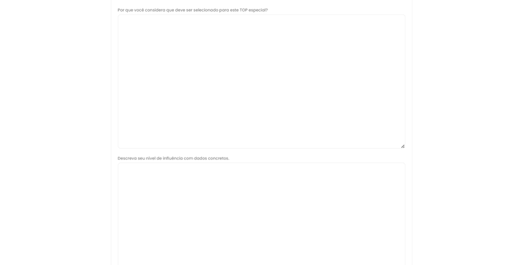 Processo seletivo pede para os interessados dizerem porque consideram que devem ser selecionados 